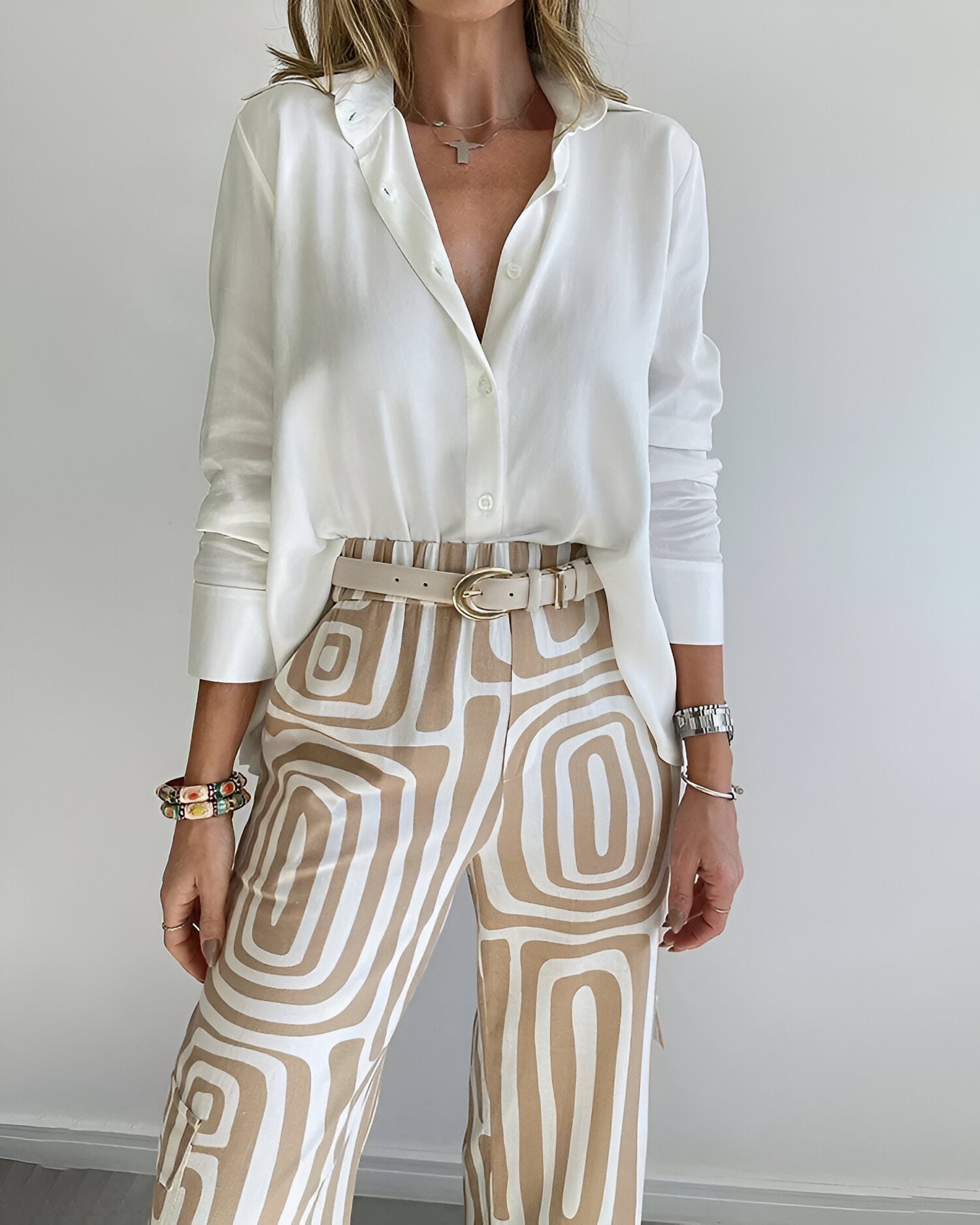 Candela | Elegancki Zestaw Dwuczęściowy (Darmowa Bluzka)