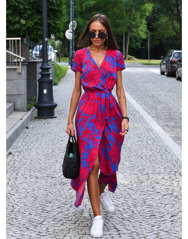 Nadia™ | Elegancka Sukienka w Kwiaty